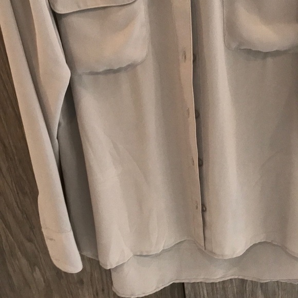 Grey hi low blouse - Picture 4 of 6